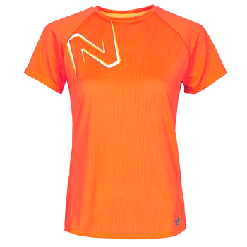 Abbigliamento Donna T-shirt maniche corte New Balance PR IMP SS Arancio