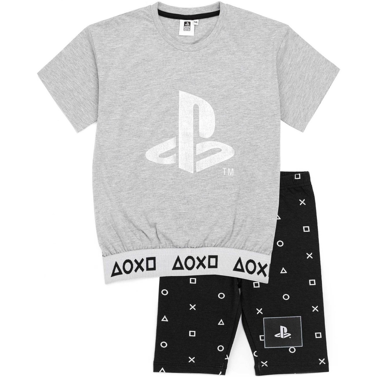 Abbigliamento Bambina Pigiami / camicie da notte Playstation NS6379 Nero