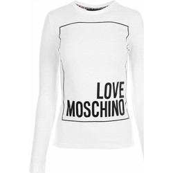 Abbigliamento Donna T-shirts a maniche lunghe Love Moschino W4G5224E1951 Nero