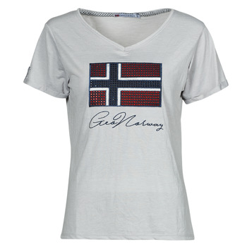 Abbigliamento Donna T-shirt maniche corte Geographical Norway JOISETTE Grigio