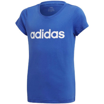 Abbigliamento Bambina T-shirt & Polo adidas Originals FM7022 Blu
