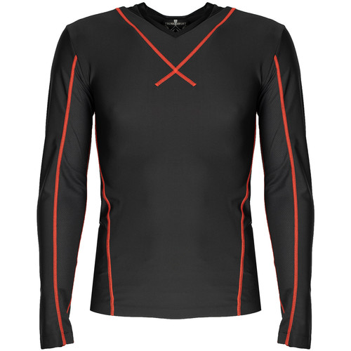 Abbigliamento Uomo T-shirts a maniche lunghe Trussardi 40T00025 1T000879 | T-shirt Long Sleeves Nero