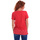 Abbigliamento Donna T-shirt maniche corte Key Up 5G65S 0001 Rosa