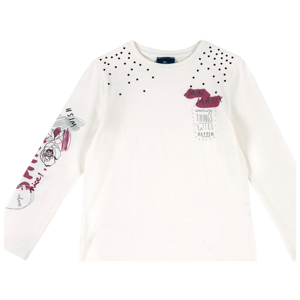 Abbigliamento Unisex bambino T-shirt & Polo Chicco 09006897000000 Bianco