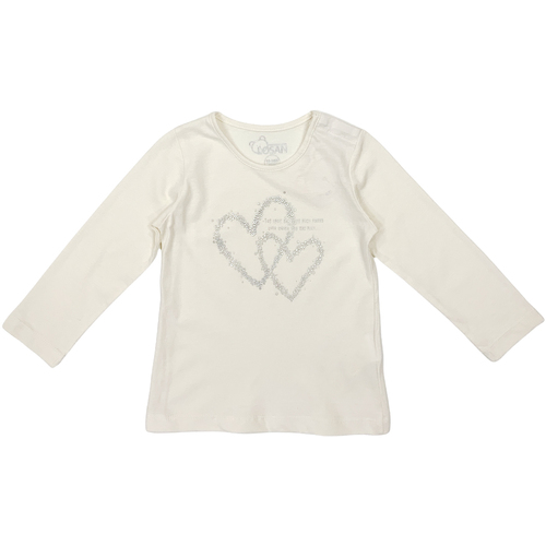 Abbigliamento Bambina T-shirts a maniche lunghe Losan 828-1200AD Bianco