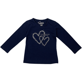 Abbigliamento Bambina T-shirts a maniche lunghe Losan 828-1200AD Blu