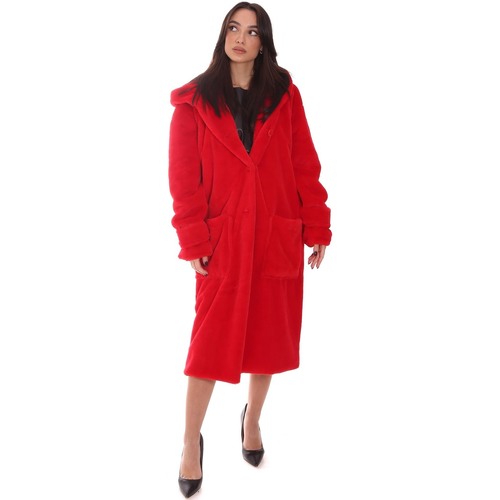 Abbigliamento Donna Giubbotti Jijil JPI20CP169 Rosso