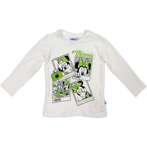 Abbigliamento Unisex bambino T-shirts a maniche lunghe Melby 61C0235DN Bianco