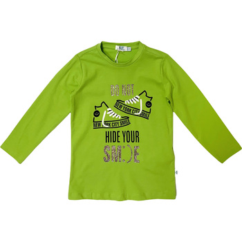 Abbigliamento Unisex bambino T-shirts a maniche lunghe Melby 71C1155 Verde