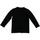 Abbigliamento Unisex bambino T-shirts a maniche lunghe Melby 71C1155 Nero
