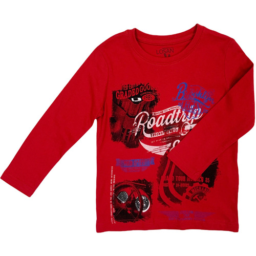 Abbigliamento Unisex bambino T-shirt & Polo Losan 725 1203AC Rosso
