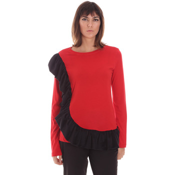 Abbigliamento Donna T-shirts a maniche lunghe Jijil JSI20TS234 Rosso