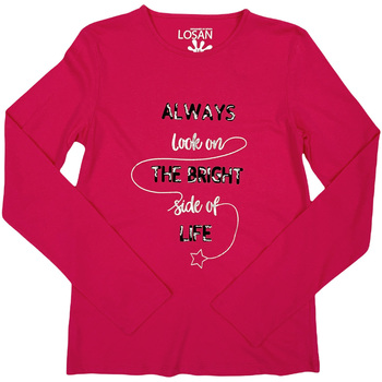 Abbigliamento Unisex bambino T-shirt & Polo Losan 924-1630AA Rosa