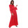 Abbigliamento Donna Abiti lunghi Jijil JSI20AB219 Rosso