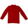 Abbigliamento Unisex bambino T-shirts a maniche lunghe Melby 76C0064 Rosso