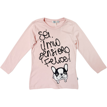Abbigliamento Bambina T-shirts a maniche lunghe Melby 71C1155 Rosa