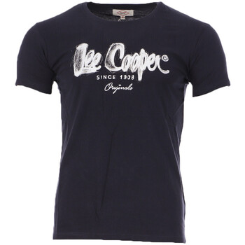 Abbigliamento Uomo T-shirt maniche corte Lee Cooper LEE-008971 Blu
