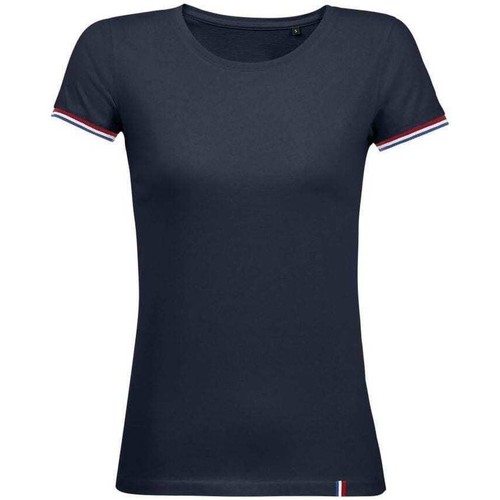 Abbigliamento Donna T-shirt maniche corte Sol's T-shirt femme  rainbow Blu