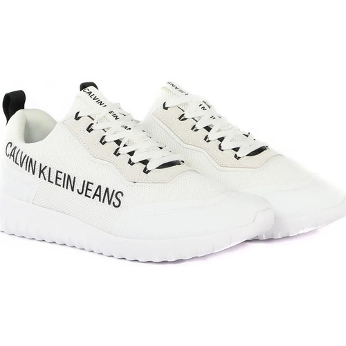Scarpe Uomo Sneakers basse Calvin Klein Jeans Runner Bianco