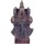 Casa Statuette e figurine Signes Grimalt Figura Della Testa Del Buddha Grigio
