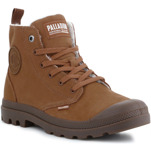 Scarpe Uomo Sneakers alte Palladium Pampa Hi Zip Wl M 05982-257-M Marrone