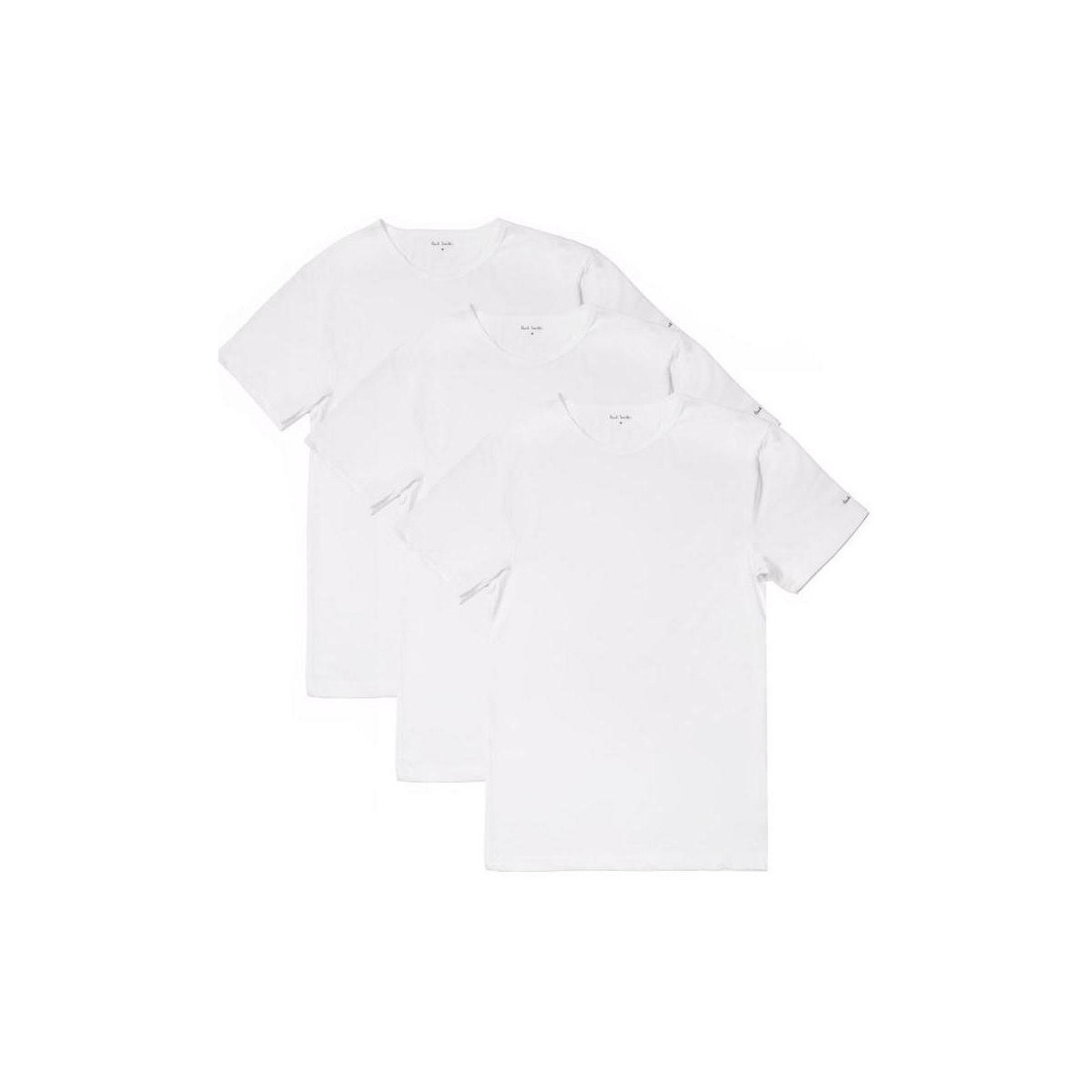Abbigliamento Uomo T-shirt maniche corte Paul Smith Crew 3 Pack Maglietta Bianco