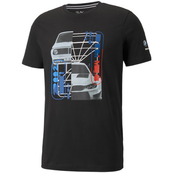 Abbigliamento Uomo T-shirt maniche corte Puma BMW Motorsport Graphic Tee Nero