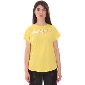 Abbigliamento Donna T-shirt & Polo Freddy F1WFTT2 Giallo