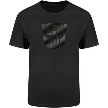 Abbigliamento T-shirts a maniche lunghe Transformers HE616 Nero