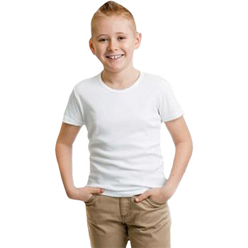 Abbigliamento Unisex bambino T-shirt maniche corte Casual Classics  Bianco