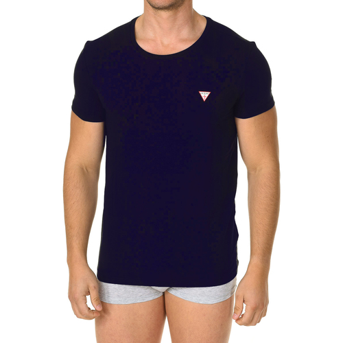Abbigliamento Uomo T-shirt maniche corte Guess U77M08JR003-D780 Marine
