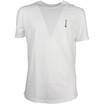 Abbigliamento Uomo T-shirt maniche corte Cycle standardbianco 999 Bianco