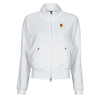 Abbigliamento Donna Giacche sportive Nike Full-Zip Tennis Jacket White / White