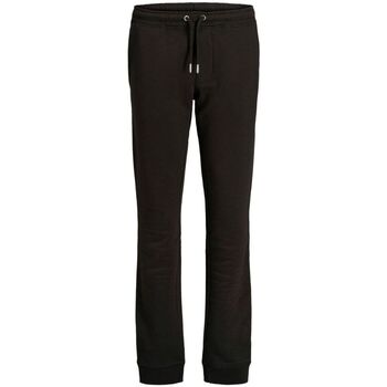 Abbigliamento Bambino Pantaloni Jack & Jones 12162855 PANT - BRUSHED-BLACK BRUSHED Nero