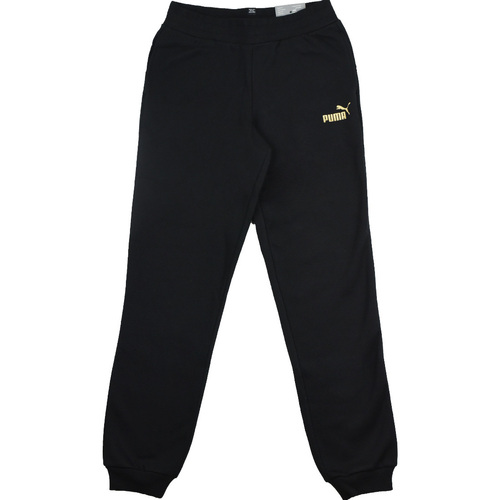 Abbigliamento Bambina Pantaloni da tuta Puma Essential Sweatpants FL G Nero