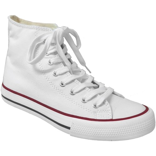 Scarpe Donna Sneakers alte Victoria 106500 Bianco