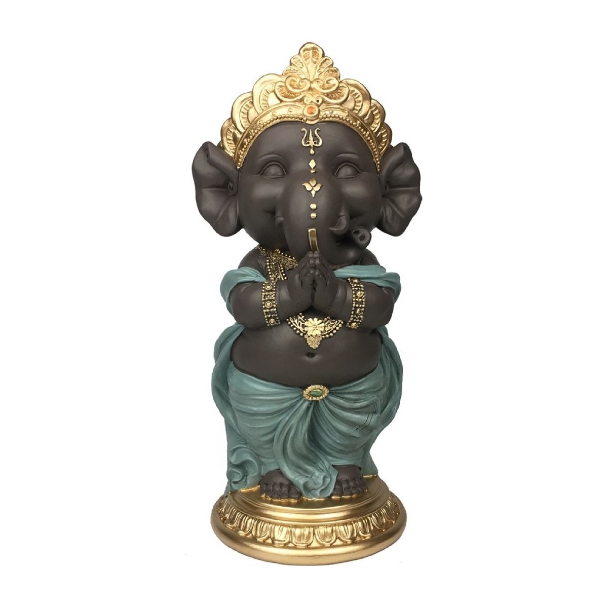 Casa Statuette e figurine Signes Grimalt Figura Ganesha. Blu