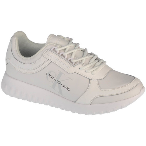 Scarpe Donna Sneakers basse Calvin Klein Jeans Runner Laceup Bianco