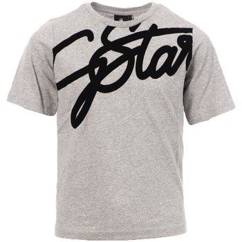 Abbigliamento Bambina T-shirt & Polo G-Star Raw SR10586 Grigio