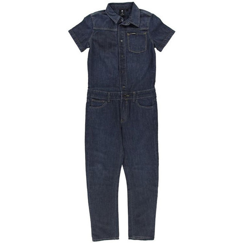 Abbigliamento Bambina Tuta jumpsuit / Salopette G-Star Raw SQ32506 Blu