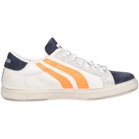 Scarpe Uomo Sneakers basse Mecap 101 blu bianco arancio fluo 101-043