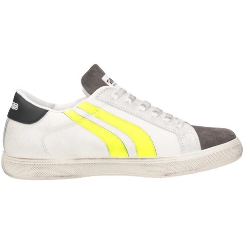 Scarpe Uomo Sneakers basse Mecap 101 Sneakers Uomo grigio bianco giallo fluo 101-032 Multicolore