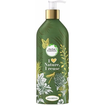 Bellezza Shampoo Herbal Essence Botella Rellanable Aluminio Argan Champú 