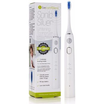 Bellezza Accessori per il corpo Beconfident Sonic Silver Electric Whitening Toothbrush white/silver 
