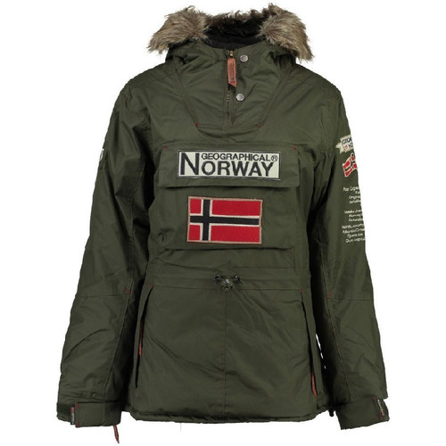 Abbigliamento Bambina Parka Geographical Norway WR731E/GN Verde
