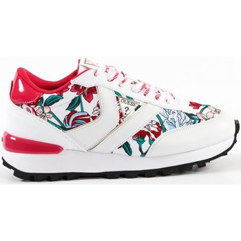 Scarpe Donna Sneakers basse Guess Flower Bianco