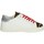 Scarpe Bambina Sneakers basse Date J341-HL-PN-WD2 Bianco