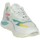 Scarpe Bambina Sneakers basse Date J321-FG2-NK-WH Bianco