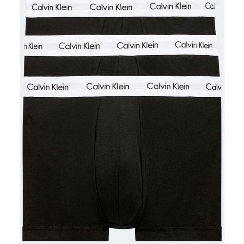 Biancheria Intima Uomo Mutande uomo Calvin Klein Jeans 0000U2664G 3P LR TRUNK Nero