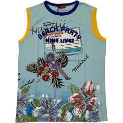 Abbigliamento Uomo Top / T-shirt senza maniche Nine Lives ATRMPN-31418 Blu